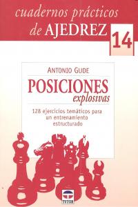 CUADERNOS PRÁCTICOS DE AJEDREZ 14. POSICIONES EXPLOSIVAS, de Gude, Antonio | portada del libro