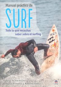 Manual práctico de surf, de Piniella Mencía | portada del libro