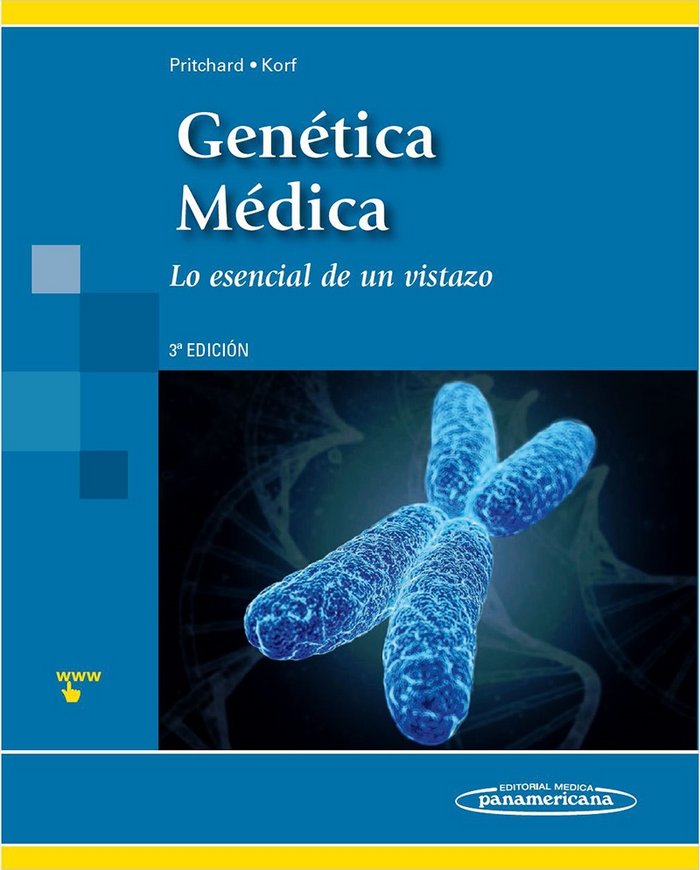 PRITCHARD:GenÄtica MÄdica 3a Ed, de PRITCHARD, DORIAN J. | portada del libro