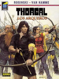 THORGAL 09: LOS ARQUEROS, de Rosinski | portada del libro