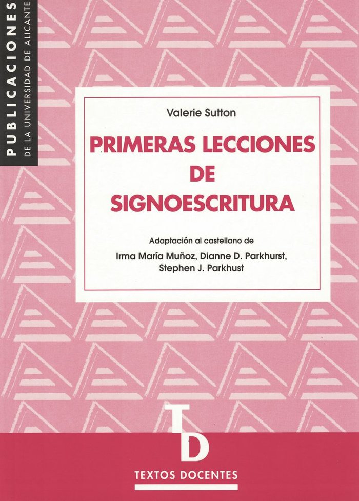 Primeras lecciones de signoescritura, de Sutton | portada del libro
