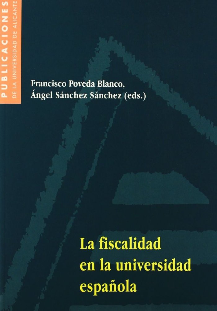 La fiscalidad en la universidad española | portada del libro