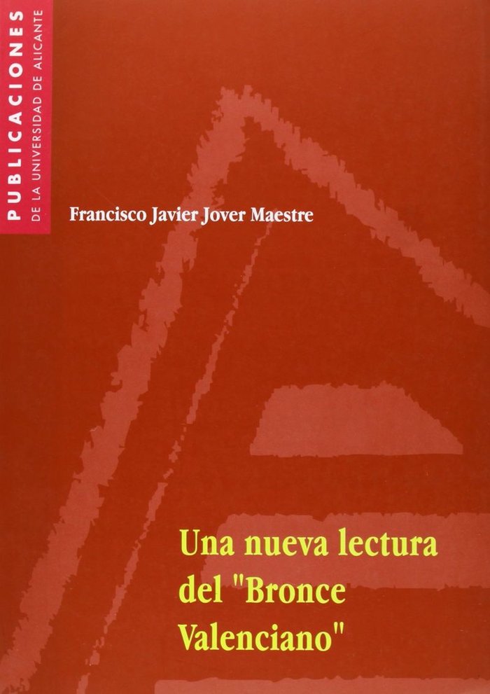 Una nueva lectura del "Bronce Valenciano", de Jover Maestre | portada del libro
