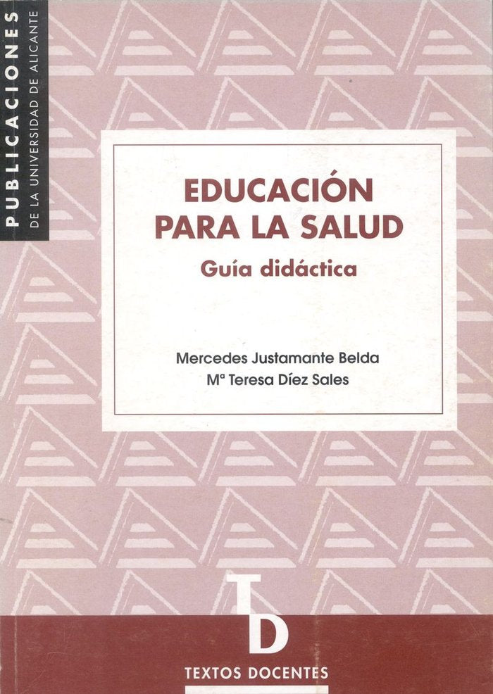 Educación para la salud, de Justamante Belda | portada del libro