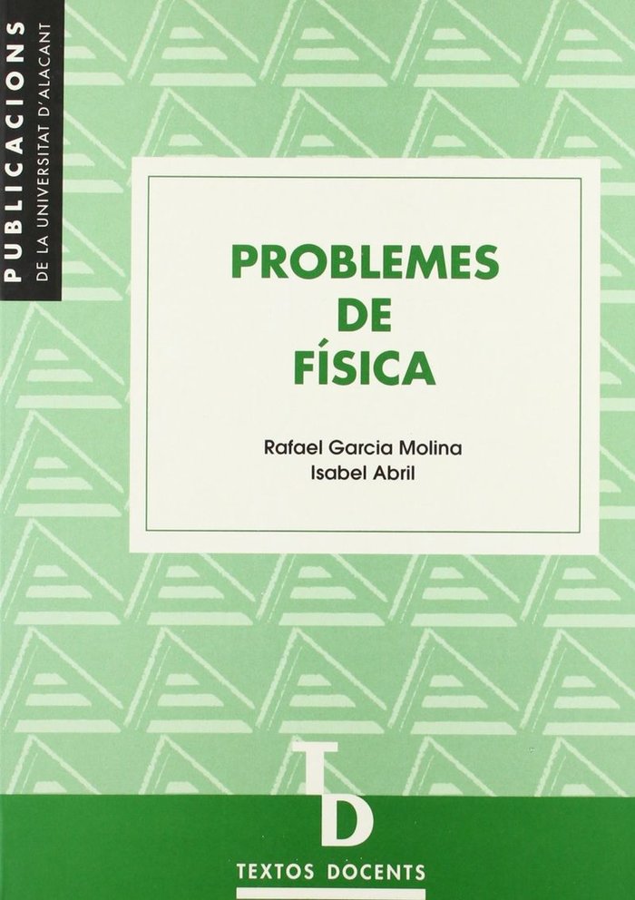 Problemes de física, de García Molina | portada del libro