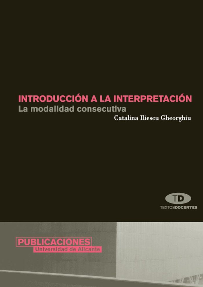 Introducción a la interpretación, de Iliescu Gheorghiu | portada del libro
