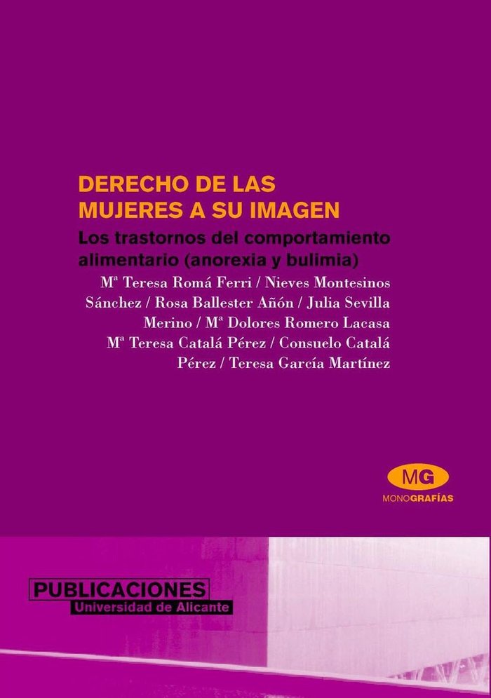 Derecho de las mujeres a su imagen, de Romá Ferri | portada del libro