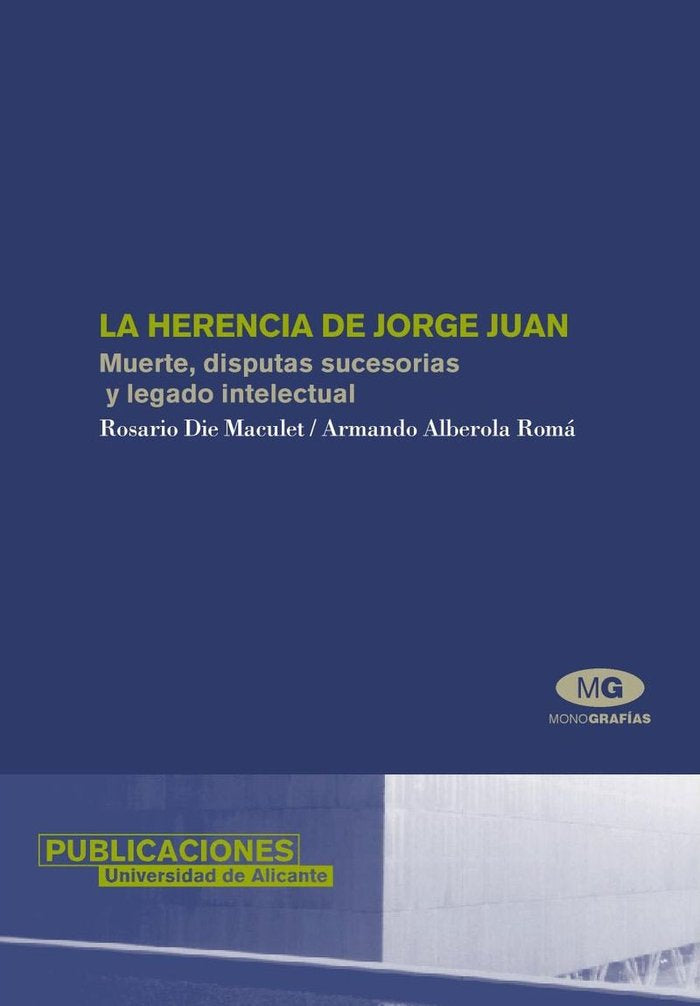 La herencia de Jorge Juan, de Die Maculet | portada del libro