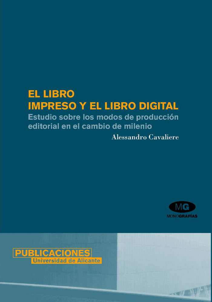 El libro impreso y el libro digital, de Cavaliere | portada del libro