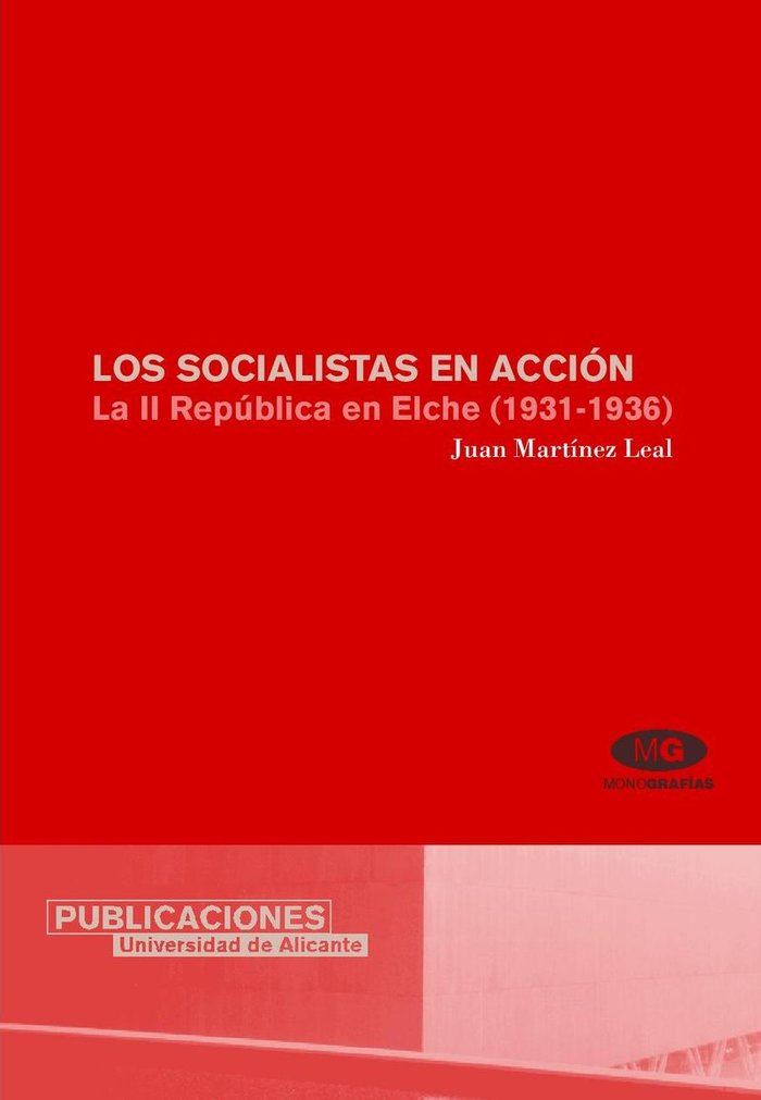 Los socialistas en acción, de Martínez Leal | portada del libro