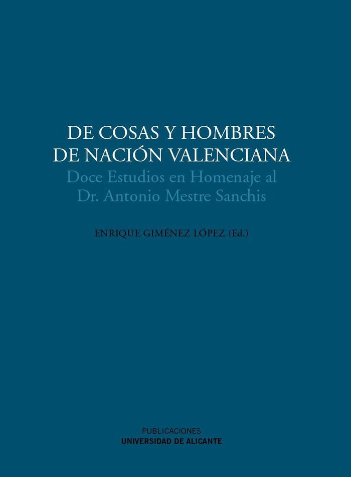 De cosas y hombres de nación valenciana, de Varios autores | portada del libro