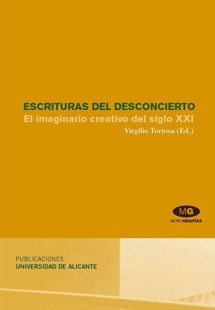 Escrituras del desconcierto | portada del libro