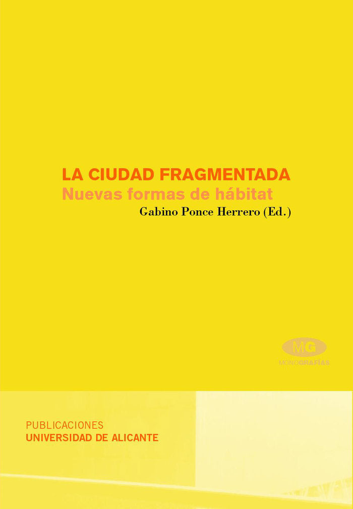 La ciudad fragmentada | portada del libro