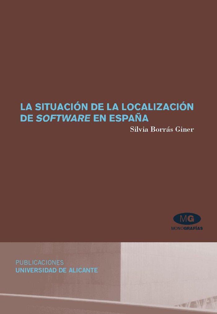 La situación de la localización de software en España, de Borrás Giner | portada del libro