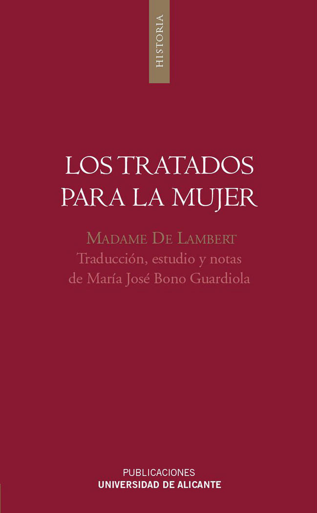 Los tratados para la mujer, de Lambert | portada del libro