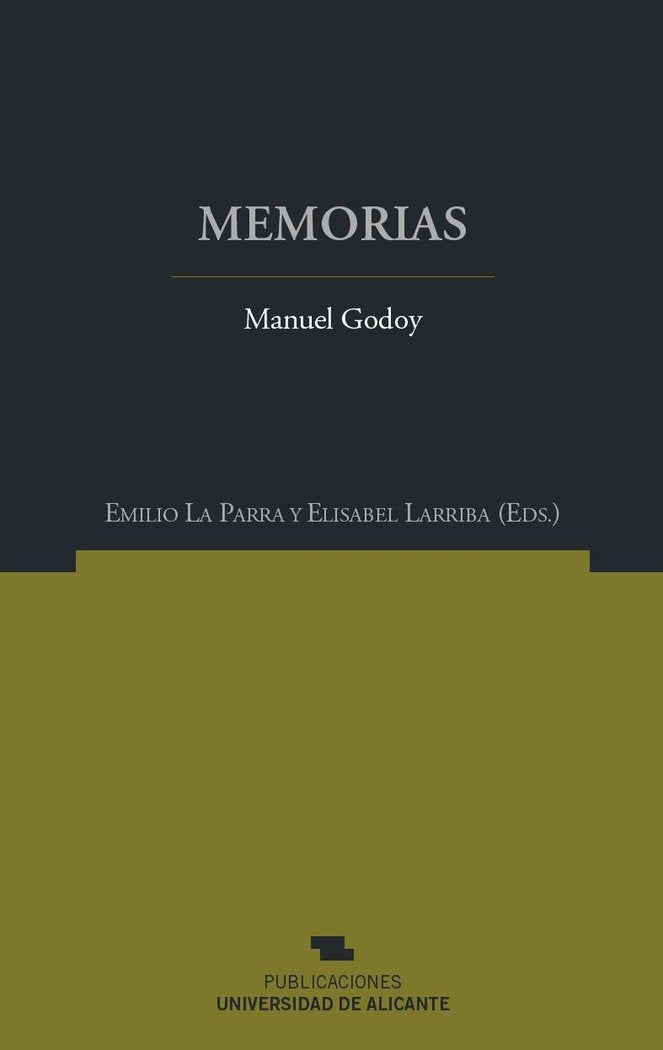 Memorias, de Godoy y Álvarez de Faria, Manuel | portada del libro