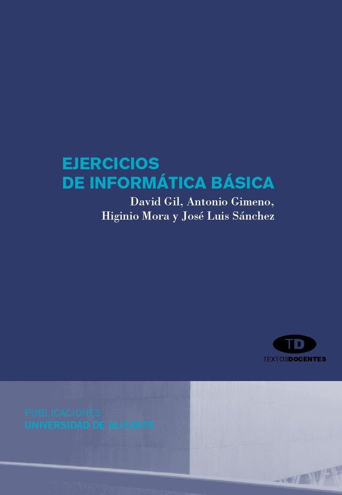 Ejercicios de informática básica, de Gil Méndez, David | portada del libro