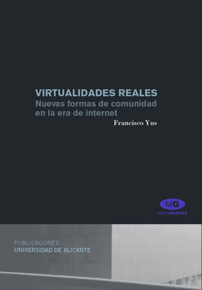 Virtualidades reales, de Yus Ramos | portada del libro