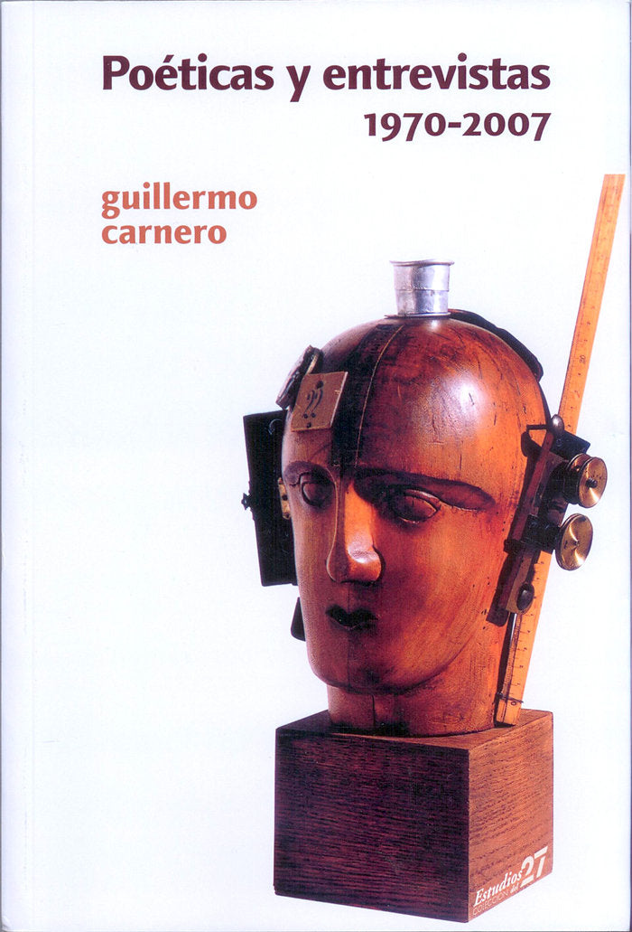 Poéticas y entrevistas 1970-2007, de Carnero | portada del libro