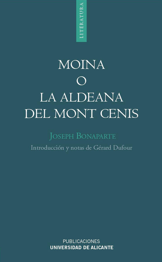 Moina o La aldeana del Mont Cenis, de Bonaparte | portada del libro