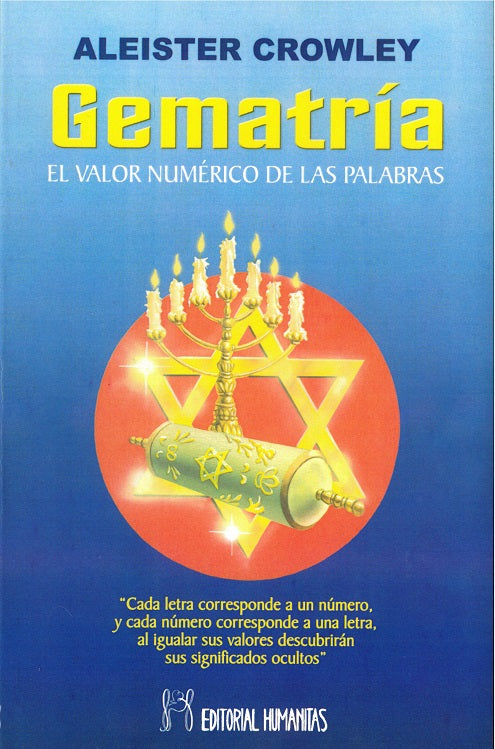 Gematría, de Aleister | portada del libro