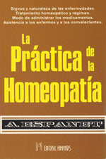 La práctica de la homeopatia, de A. | portada del libro