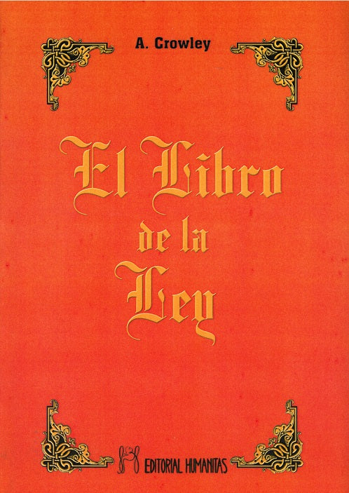 El libro de la ley, de Aleister | portada del libro