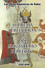De la suprema perfección o del magisterio perfecto, de Geber | portada del libro