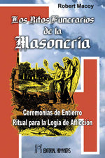 Los ritos funerarios de la masonería, de R. | portada del libro