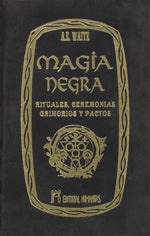 Magia negra (encuadernado), de Arthur Edward | portada del libro