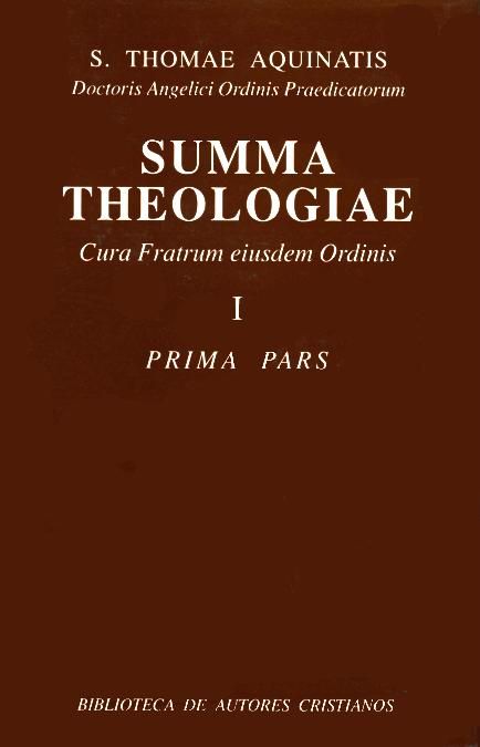 Summa Theologiae. I: Prima pars, de Santo Tomás de Aquino | portada del libro