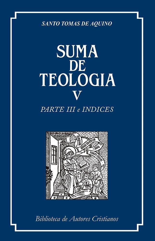 Suma de teología. V: Parte III e índices, de Santo Tomás de Aquino | portada del libro