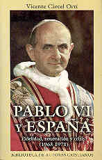 Pablo VI y España, de Cárcel Ortí, Vicente | portada del libro