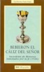 Bebieron el cáliz del Señor, de Pons Pons, Guillermo | portada del libro