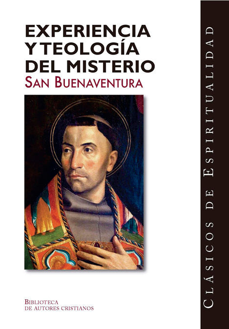 Experiencia y teología del misterio, de San Buenaventura | portada del libro