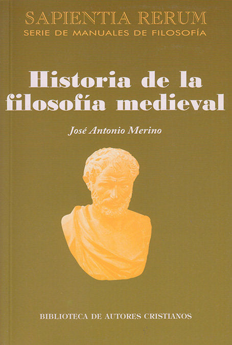 Historia de la filosofía medieval, de Merino Abad, José Antonio | portada del libro