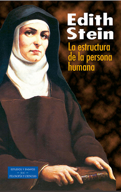 La estructura de la persona humana, de Stein, Edith | portada del libro