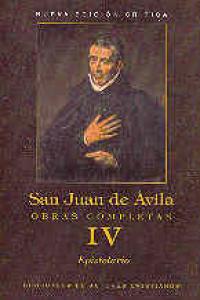 Obras completas de San Juan de Ávila. IV: Epistolario, de San Juan de Ávila | portada del libro