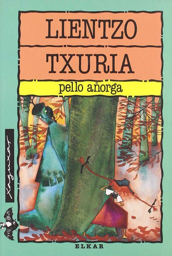 Lientzo txuria, de Añorga Lopez | portada del libro