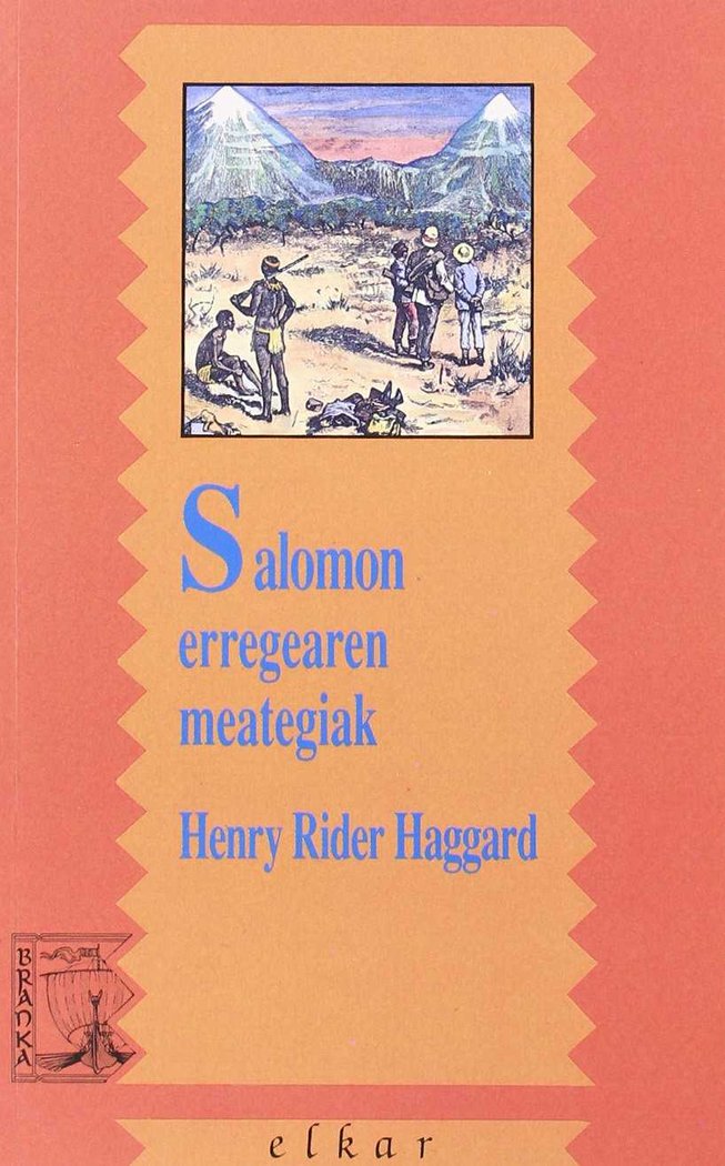 Salomon erregearen meategiak, de Haggard | portada del libro