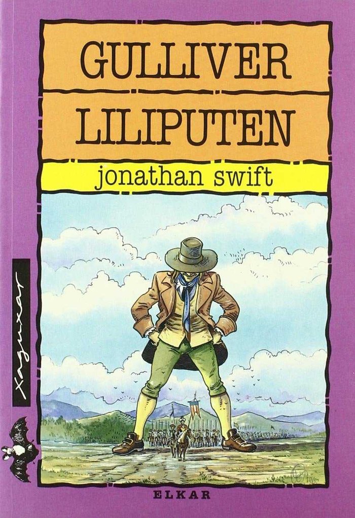 Gulliver Liliputen, de Swift | portada del libro