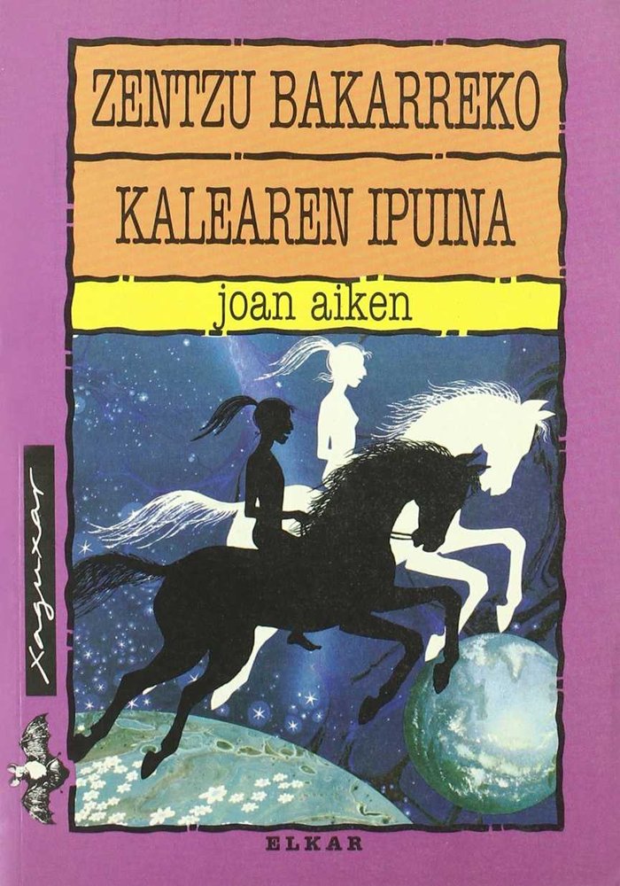 Zentzu bakarreko kalearen ipuina, de Aiken | portada del libro