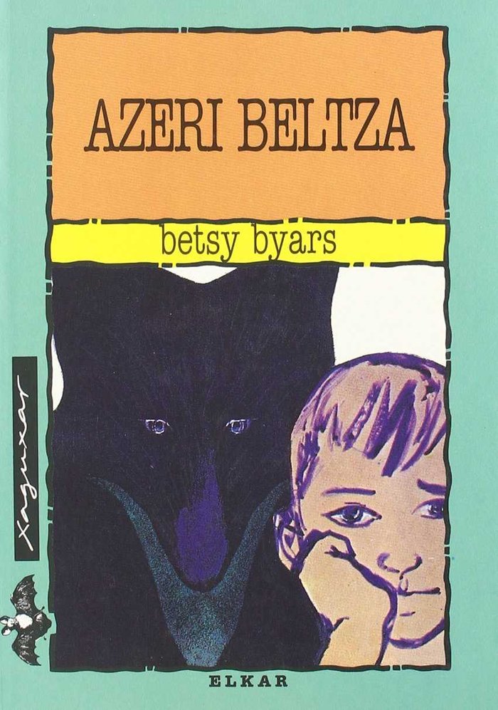 Azeri beltza, de Byars | portada del libro