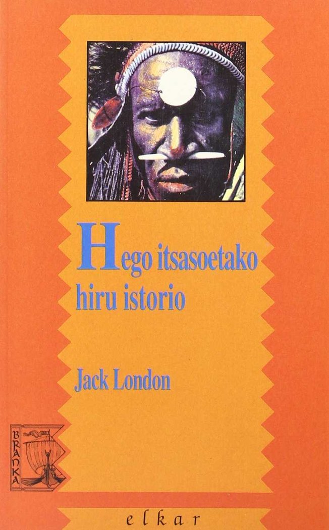 Hego itsasoetako hiru istorio, de London | portada del libro