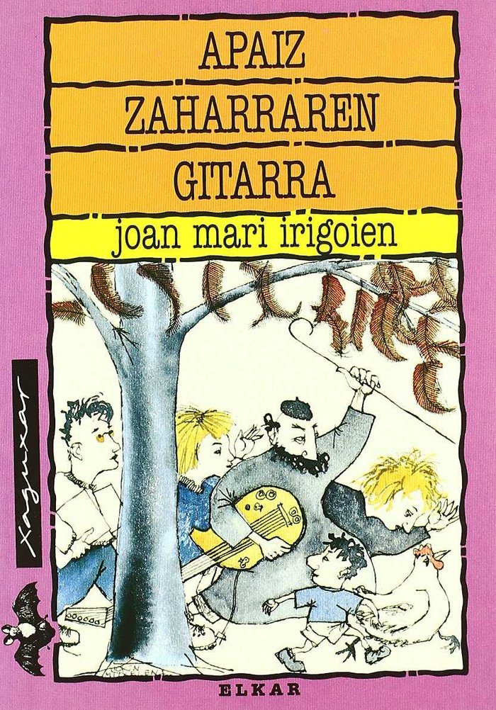 Apaiz zaharraren gitarra, de Irigoien Aranberri | portada del libro