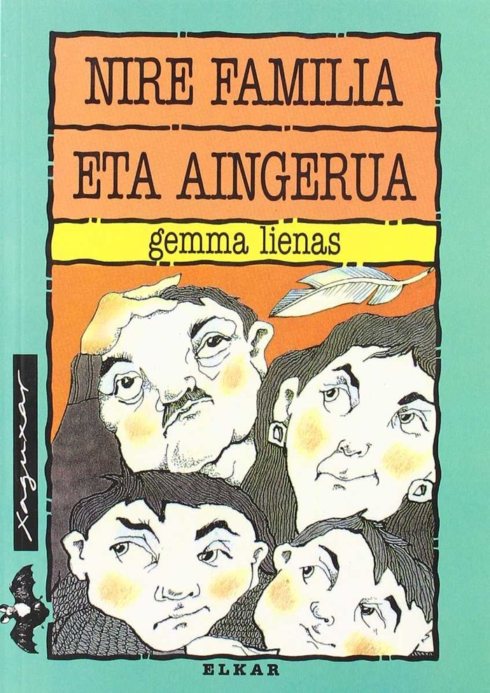 Nire familia eta aingerua, de Lienas | portada del libro