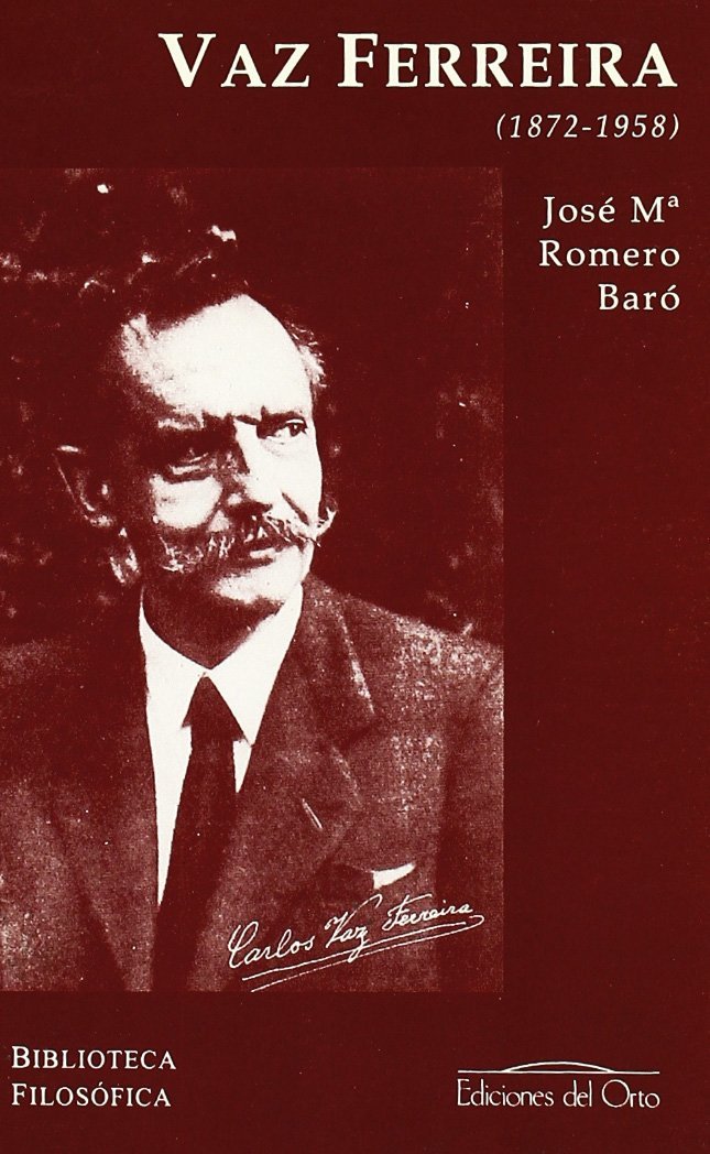 CARLOS VAZ FERREIRA (1872-1958), de ROMERO RODO | portada del libro