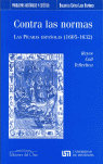 CONTA LAS NORMAS LAS PICARAS ESPAÑOLAS 1605-1632, de COLL-TELLECHEA | portada del libro