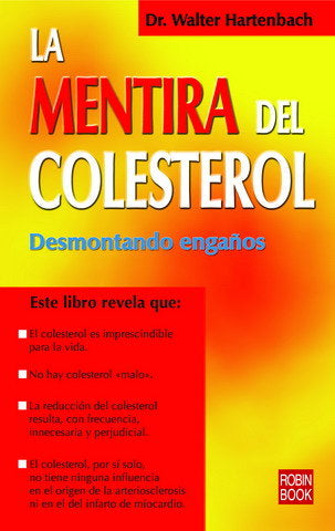 Mentira del colesterol, la, de Hartenbach, Walter | portada del libro