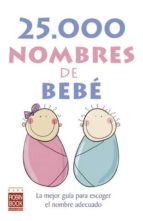 25.000 nombres de bebé, de Varios autores | portada del libro